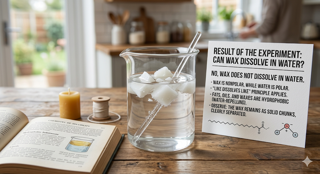 Does Wax Dissolve in Water? The Surprising Science of Wax and H2O